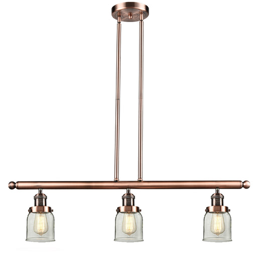 Innovations - 213-AC-G52-LED - LED Island Pendant - Franklin Restoration - Antique Copper