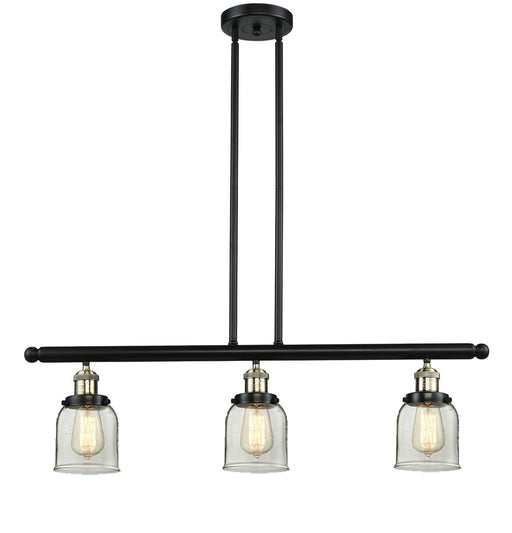 Innovations - 213-BAB-G52 - Three Light Island Pendant - Franklin Restoration - Black Antique Brass