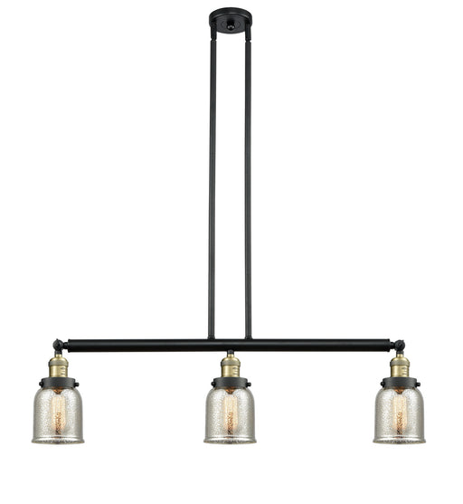 Innovations - 213-BAB-G58 - Three Light Island Pendant - Franklin Restoration - Black Antique Brass