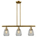 Innovations - 213-BB-G142-LED - LED Island Pendant - Franklin Restoration - Brushed Brass