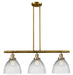 Innovations - 213-BB-G222-LED - LED Island Pendant - Franklin Restoration - Brushed Brass
