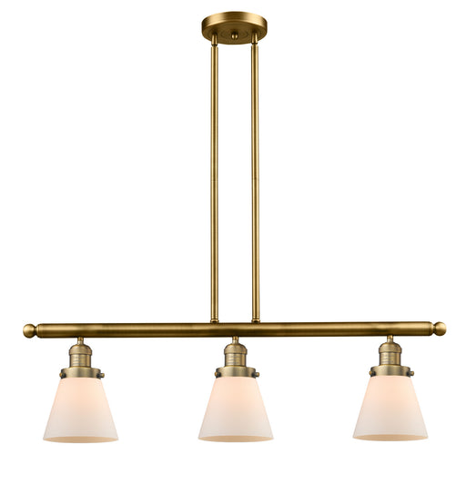 Innovations - 213-BB-G61-LED - LED Island Pendant - Franklin Restoration - Brushed Brass