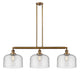 Innovations - 213-BB-G74-L-LED - LED Island Pendant - Franklin Restoration - Brushed Brass