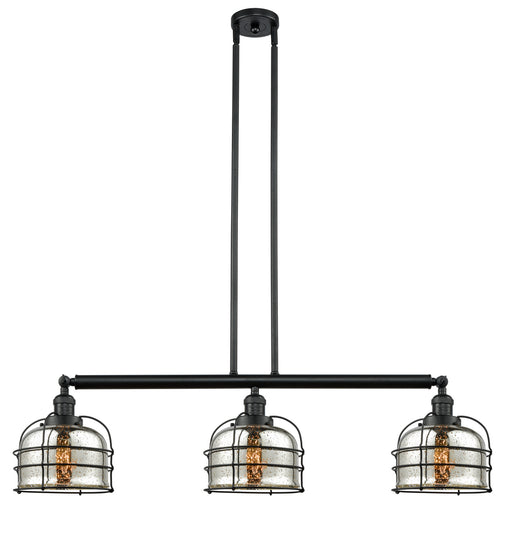 Innovations - 213-BK-G78-CE-LED - LED Island Pendant - Franklin Restoration - Matte Black