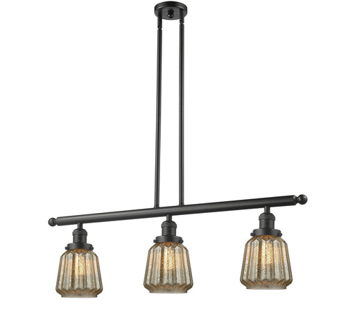 Innovations - 213-OB-G146-LED - LED Island Pendant - Franklin Restoration - Oil Rubbed Bronze