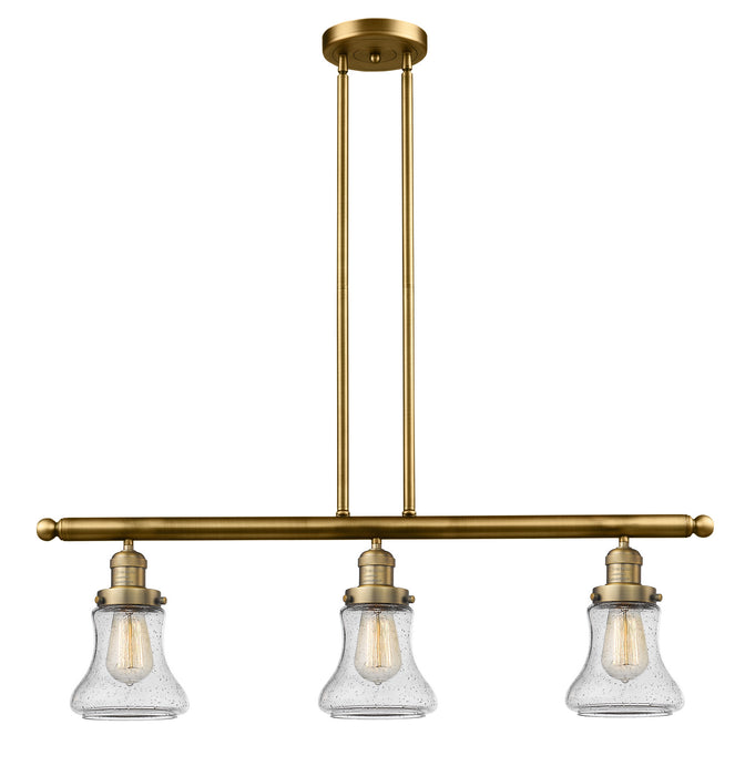 Innovations - 213-BB-G194-LED - LED Island Pendant - Franklin Restoration - Brushed Brass