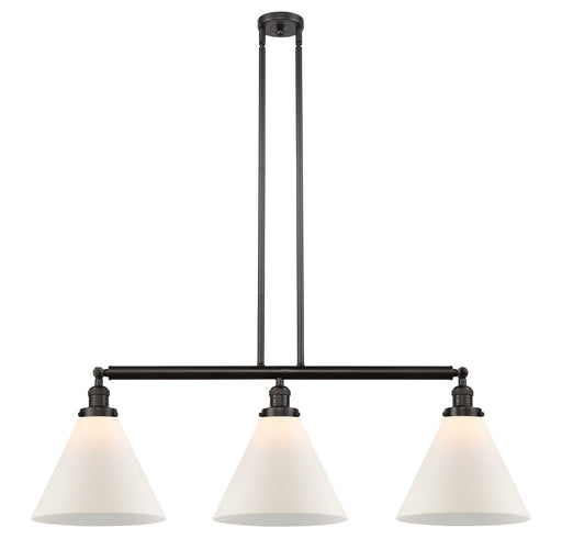 Innovations - 213-OB-G41-L - Three Light Island Pendant - Franklin Restoration - Oil Rubbed Bronze