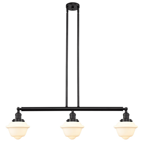 Innovations - 213-OB-G531 - Three Light Island Pendant - Franklin Restoration - Oil Rubbed Bronze