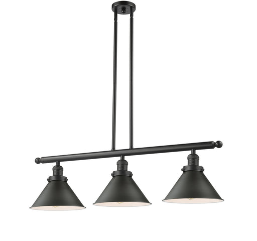 Innovations - 213-OB-M10-OB - Three Light Island Pendant - Franklin Restoration - Oil Rubbed Bronze