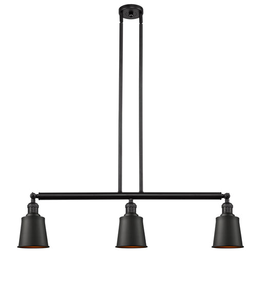 Innovations - 213-OB-M9-OB - Three Light Island Pendant - Franklin Restoration - Oil Rubbed Bronze