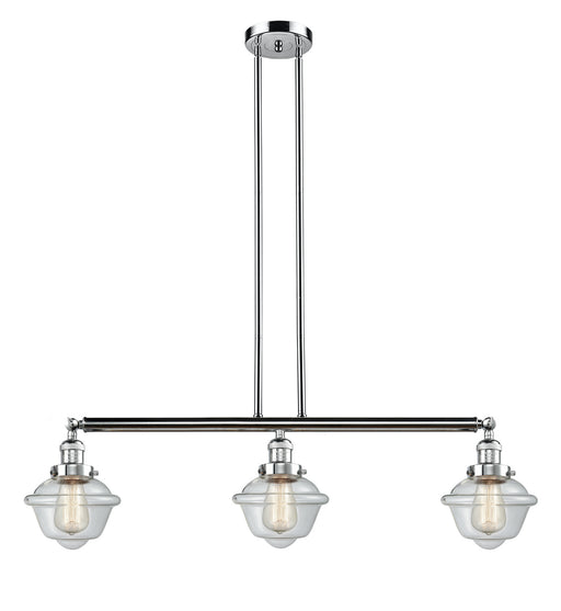 Innovations - 213-PC-G532 - Three Light Island Pendant - Franklin Restoration - Polished Chrome