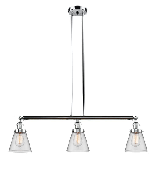 Innovations - 213-PC-G62 - Three Light Island Pendant - Franklin Restoration - Polished Chrome