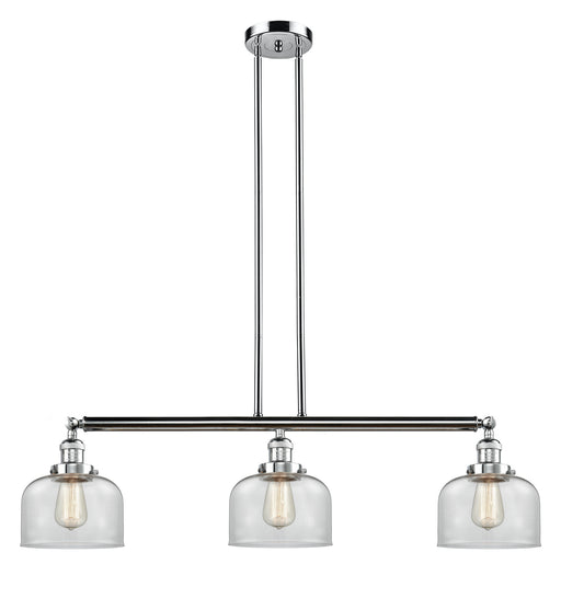 Innovations - 213-PC-G72 - Three Light Island Pendant - Franklin Restoration - Polished Chrome