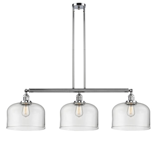 Innovations - 213-PC-G72-L - Three Light Island Pendant - Franklin Restoration - Polished Chrome