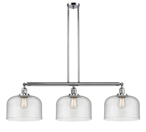 Innovations - 213-PC-G74-L - Three Light Island Pendant - Franklin Restoration - Polished Chrome