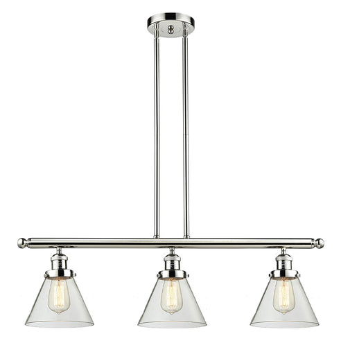 Franklin Restoration LED Island Pendant Polished Nickel