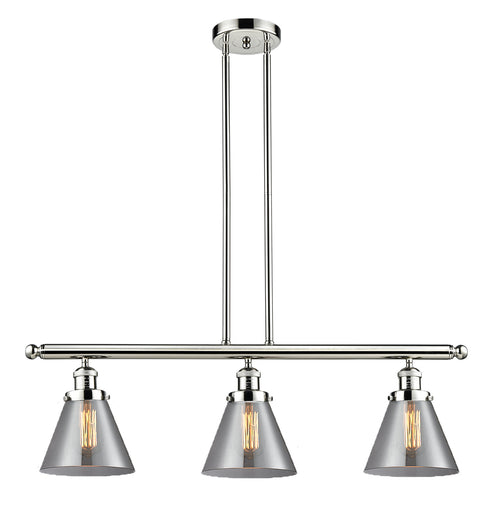 Franklin Restoration LED Island Pendant Polished Nickel