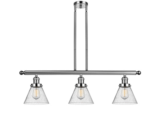 Franklin Restoration LED Island Pendant Polished Nickel