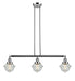 Innovations - 213-PN-G534 - Three Light Island Pendant - Franklin Restoration - Polished Nickel