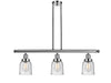 Innovations - 213-PN-G54 - Three Light Island Pendant - Franklin Restoration - Polished Nickel