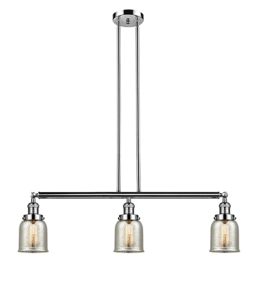 Innovations - 213-PN-G58 - Three Light Island Pendant - Franklin Restoration - Polished Nickel