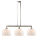 Innovations - 213-PN-G71-L - Three Light Island Pendant - Franklin Restoration - Polished Nickel