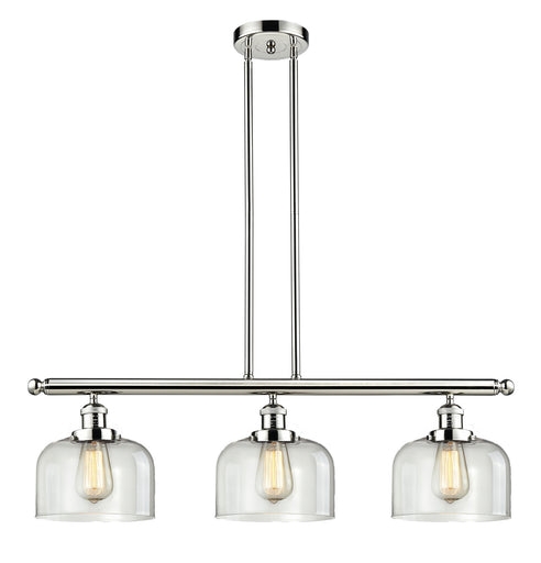 Franklin Restoration LED Island Pendant Polished Nickel