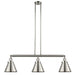 Innovations - 213-PN-M13-PN - Three Light Island Pendant - Franklin Restoration - Polished Nickel