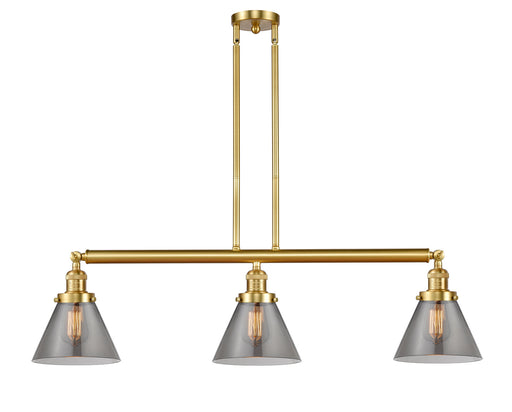 Franklin Restoration LED Island Pendant Satin Gold