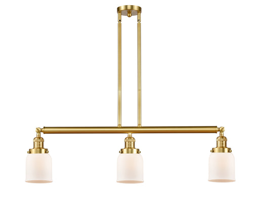 Franklin Restoration LED Island Pendant Satin Gold