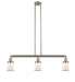 Innovations - 213-SN-G181S - Three Light Island Pendant - Franklin Restoration - Brushed Satin Nickel