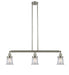 Innovations - 213-SN-G182S-LED - LED Island Pendant - Franklin Restoration - Brushed Satin Nickel