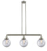 Innovations - 213-SN-G202-8-LED - LED Island Pendant - Franklin Restoration - Brushed Satin Nickel