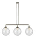 Innovations - 213-SN-G204-12-LED - LED Island Pendant - Franklin Restoration - Brushed Satin Nickel