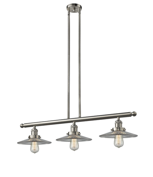 Innovations - 213-SN-G2-LED - LED Island Pendant - Franklin Restoration - Brushed Satin Nickel