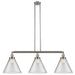 Innovations - 213-SN-G42-L - Three Light Island Pendant - Franklin Restoration - Brushed Satin Nickel