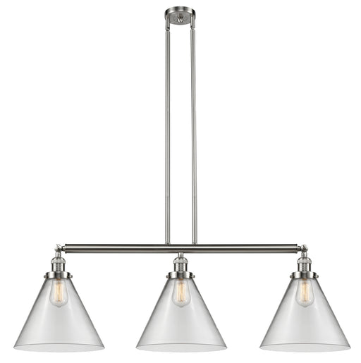 Innovations - 213-SN-G42-L-LED - LED Island Pendant - Franklin Restoration - Brushed Satin Nickel