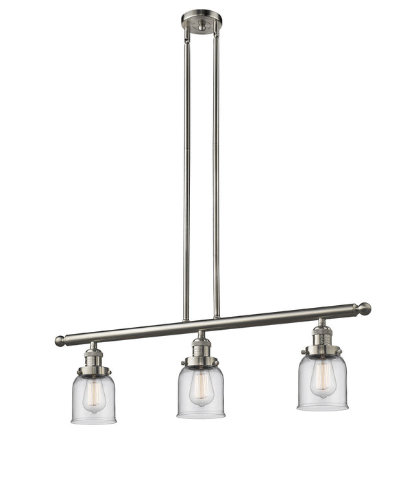 Innovations - 213-SN-G52-LED - LED Island Pendant - Franklin Restoration - Brushed Satin Nickel