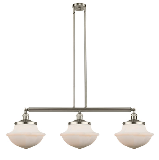 Innovations - 213-SN-G541 - Three Light Island Pendant - Franklin Restoration - Brushed Satin Nickel