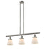 Innovations - 213-SN-G61-LED - LED Island Pendant - Franklin Restoration - Brushed Satin Nickel