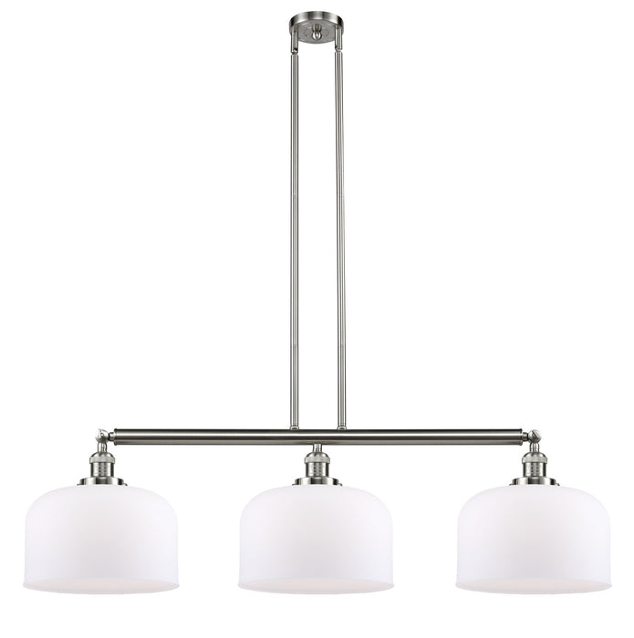 Innovations - 213-SN-G71-L-LED - LED Island Pendant - Franklin Restoration - Brushed Satin Nickel