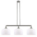 Innovations - 213-SN-G71-L-LED - LED Island Pendant - Franklin Restoration - Brushed Satin Nickel