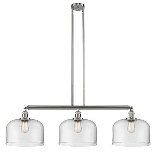 Innovations - 213-SN-G72-L-LED - LED Island Pendant - Franklin Restoration - Brushed Satin Nickel