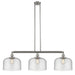 Innovations - 213-SN-G74-L - Three Light Island Pendant - Franklin Restoration - Brushed Satin Nickel