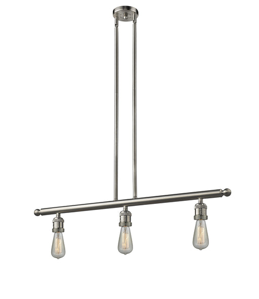 Innovations - 213-SN-LED - LED Island Pendant - Franklin Restoration - Brushed Satin Nickel