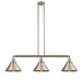 Innovations - 213-SN-M10-SN - Three Light Island Pendant - Franklin Restoration - Brushed Satin Nickel