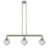 Innovations - 213-SN-G532 - Three Light Island Pendant - Franklin Restoration - Brushed Satin Nickel