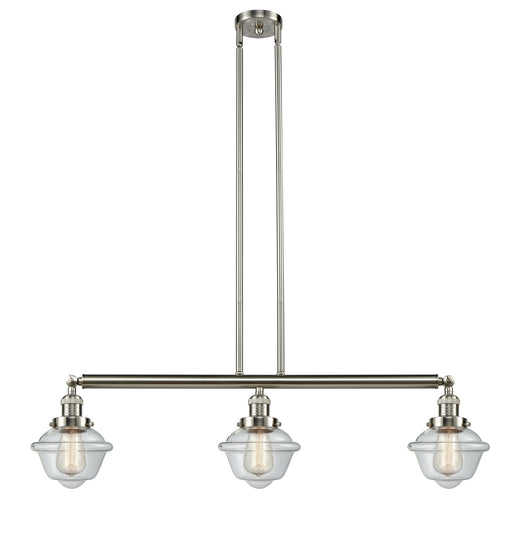 Innovations - 213-SN-G532-LED - LED Island Pendant - Franklin Restoration - Brushed Satin Nickel