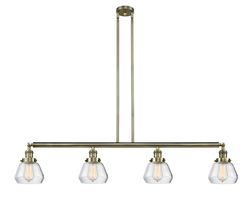 Innovations - 214-AB-G172-LED - LED Island Pendant - Franklin Restoration - Antique Brass