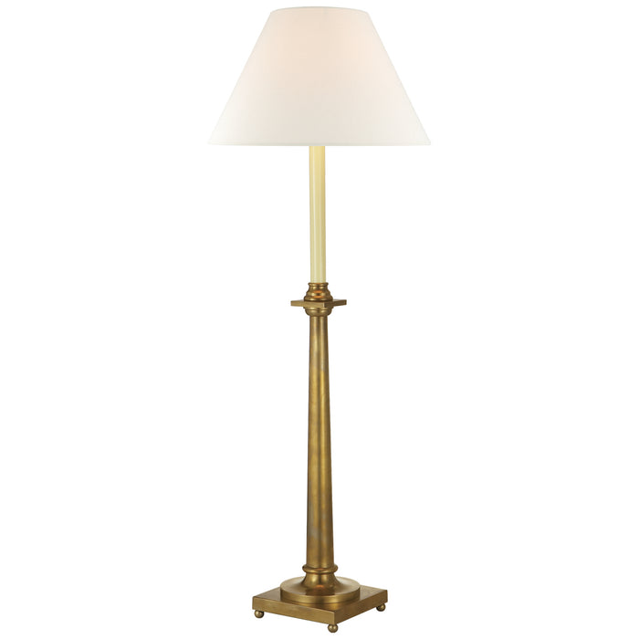Visual Comfort - CHA 8461AB-L - One Light Buffet Lamp - Swedish Column - Antique-Burnished Brass